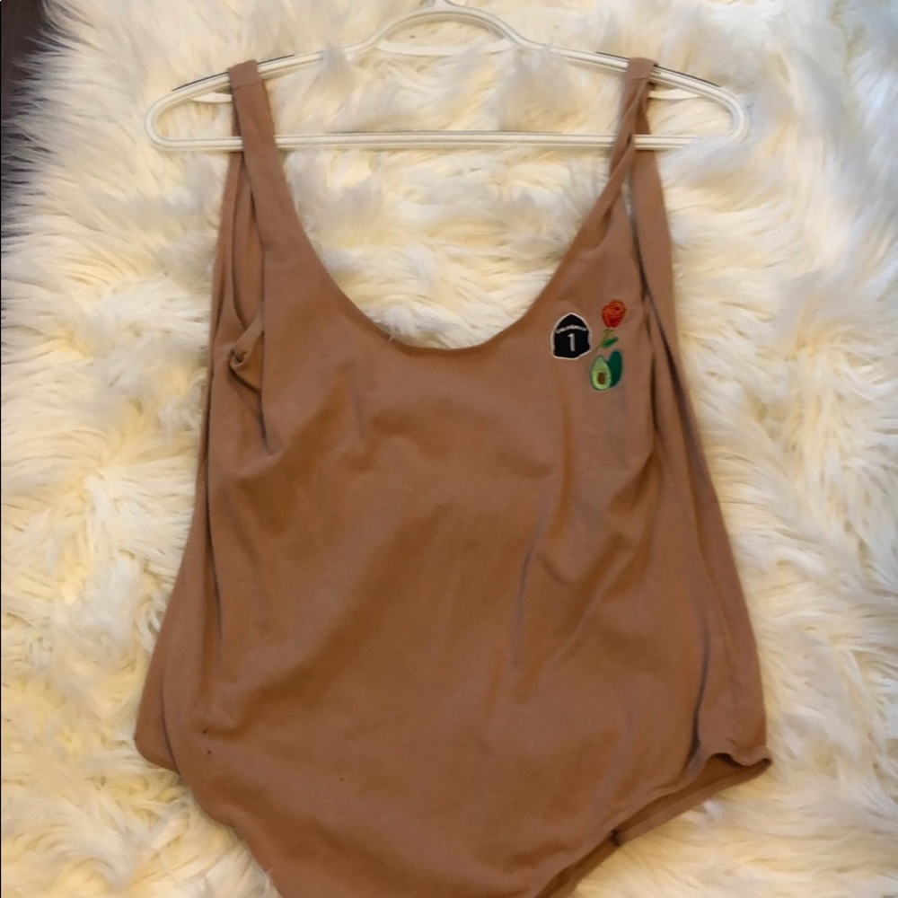 Nude body suit